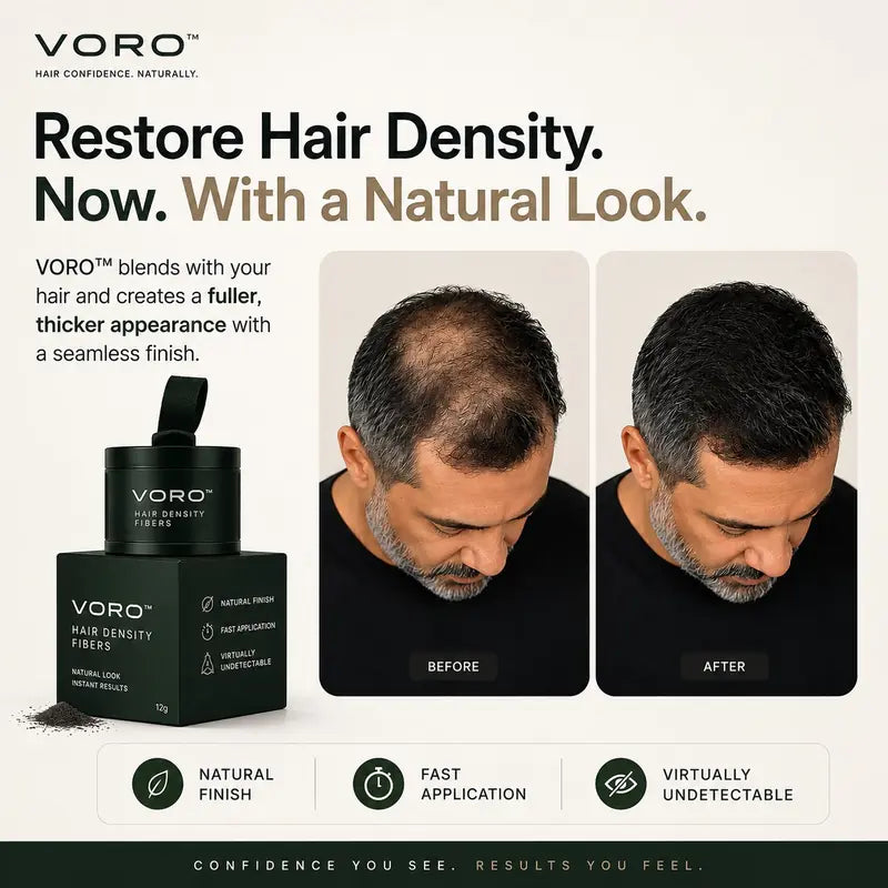 VORO Hair Building Fibers — Hero